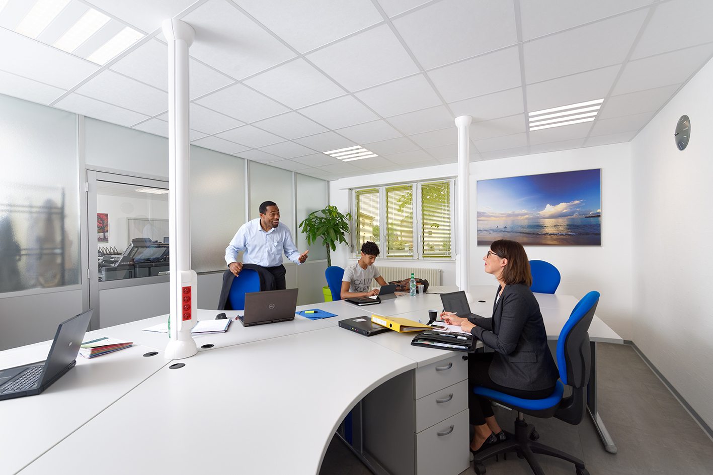 Salle de coworking